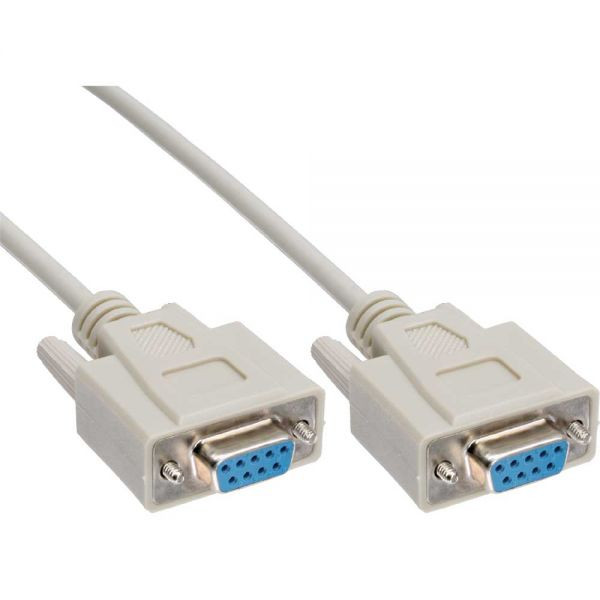 ASTROTEK 3m Serial RS232 Null Modem Cable - DB9 Female to Female 7C 30AWG-Cu Molded Type Wired crossover for data transfer between 2 DTE devices LS - L-CBAT-DB9NULL-FF-3 shop at AUSTiC 3D Shop