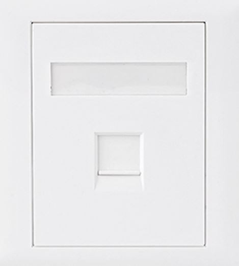 ASTROTEK CAT6 RJ45 Network Wall Face Plate Outlets 86x86mm 1 Port Socket Kit - L-CBATP-SC-6-1 shop at AUSTiC 3D Shop
