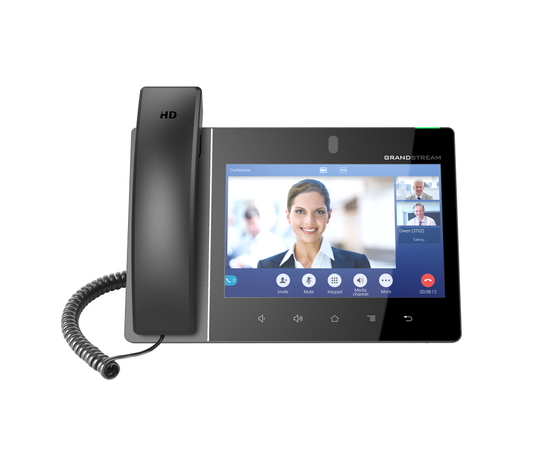 GRANDSTREAM GXV3380 16 Line Android IP Phone, 16 SIP Accounts, 1280 x 800 Colour Touch Screen, 2MB Camera, Built In Bluetooth+WiFi, Powerable Via POE - L-IPG-GXV3380 at AUSTiC 3D Shop