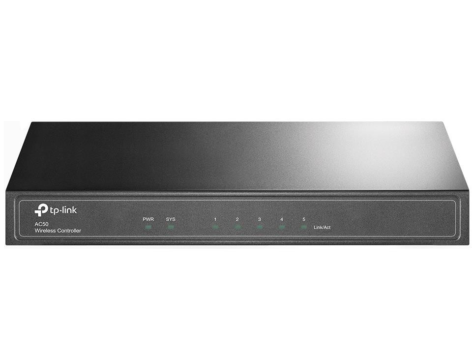 TP-LINK AC50 Wireless Controller, 5* 10/100, Up To 50 APs, 16 SSIDs(LS)