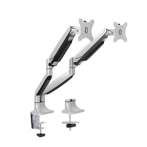 BRATECK Dual Monitor Aluminum Interactive Counterbalance Monitor Arm Fit Most 13''-32'' Monitors Up to 9kg per screen - L-MABT-LDT10-C024 shop at AUSTiC 3D Shop