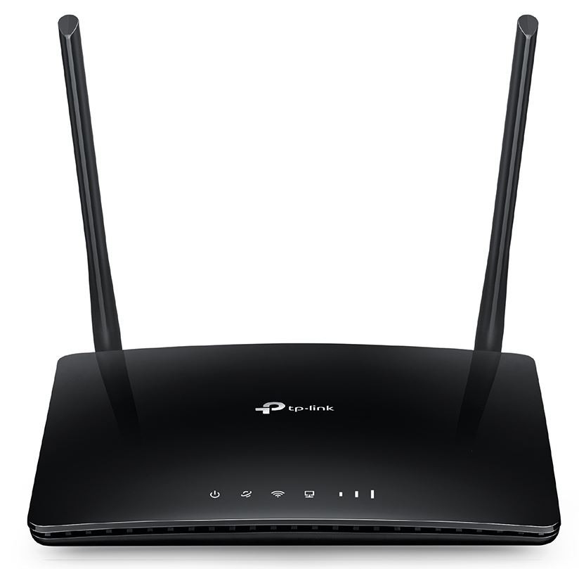 TP-Link TL-MR6400 N300 Wireless N 3G/4G LTE Router 2.4GHz (300Mbps) 802.11bgn 3x100Mbps LAN 1x 100Mbps WAN SIM Slot