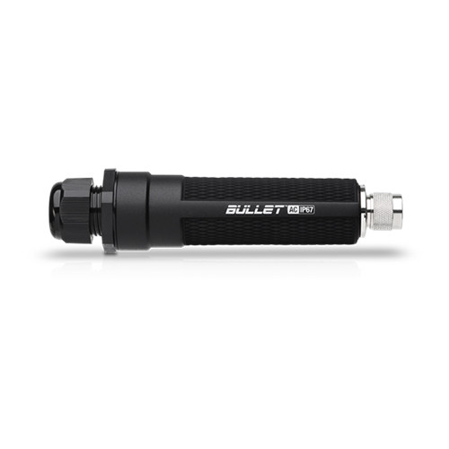 UBIQUITI Bullet, Dual Band, 802.11 AC, Titanium Series - Used for PtP / PtMP links - Uses N-Male Connector for antenna Couple