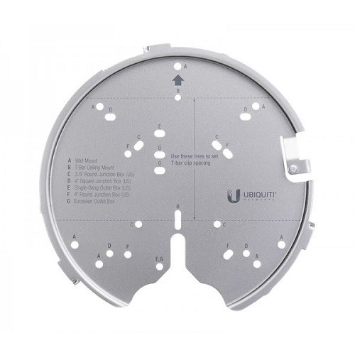UBIQUITI Versatile mounting system for UAP-AC-PRO, UAP-AC-HD, UAP-AC-SHD, and above