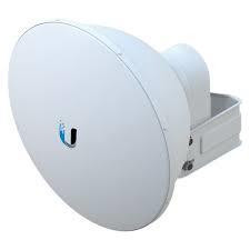 UBIQUITI 5GHz airFiber Dish 23dBi Slant 45 degree signal angle for optimum interference avoidance