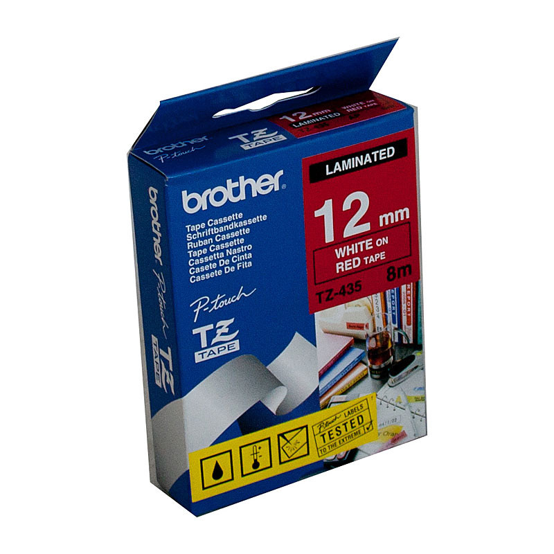 BROTHER TZe435 Labelling Tape - D-BTZ435 at AUSTiC 3D Shop