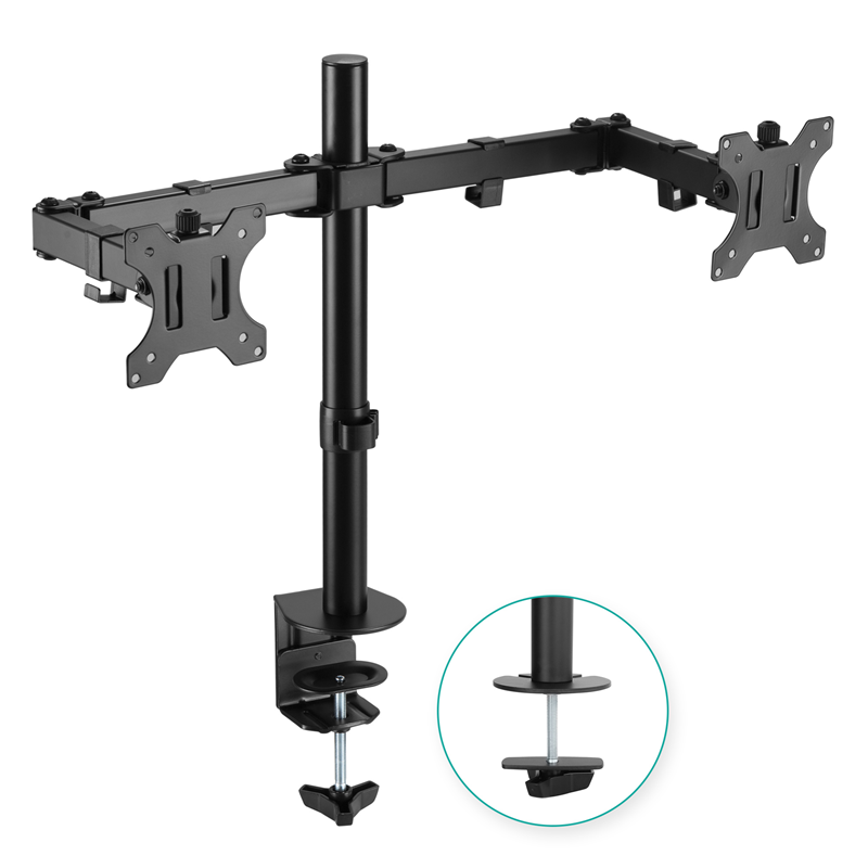MBEAT activiva ErgoLife Dual Monitor Screen Double Joint Monitor Arm