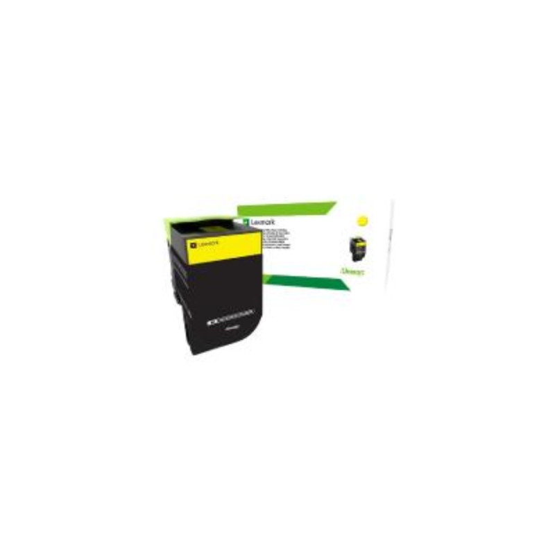 LEXMARK 808SY Std Yellow Toner