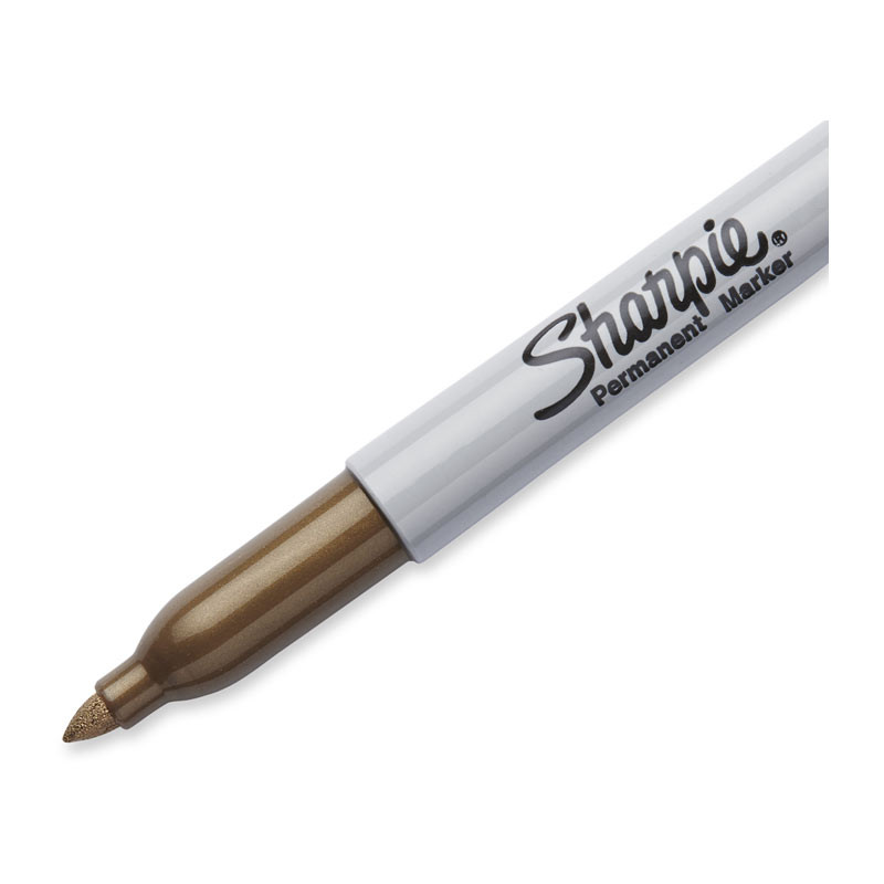 SHARPIE Permanent Marker FP Gold Box of 12 - D-SH1823889 shop at AUSTiC 3D Shop
