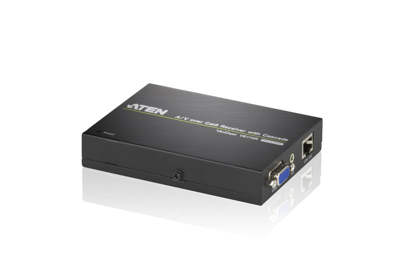 ATEN A/V Over Cat 5 Receiver with Cascade for VS1204T/1208T. Cascade up to 10 level PROJECT - L-KVA-VE-172R shop at AUSTiC 3D Shop