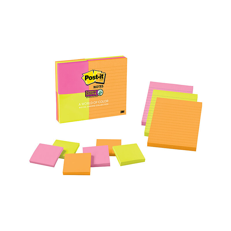 POST-IT 4633-9SSAU Multi Combo Pack of 9 - D-PI70007015996 shop at AUSTiC 3D Shop