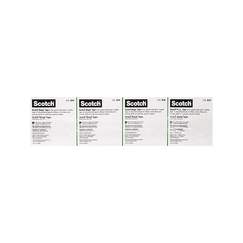 SCOTCH Mg Tape 810-16 19mm Pack of 16 - D-SCT70007043238 shop at AUSTiC 3D Shop