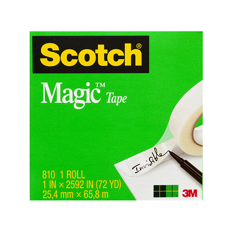 SCOTCH Magic Tape 810 25.4mm Bxd