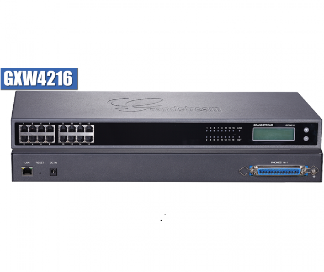 GRANDSTREAM GXW4216 16 Port FXS Analogue VoIP Gateway - L-IPG-GXW4216 shop at AUSTiC 3D Shop