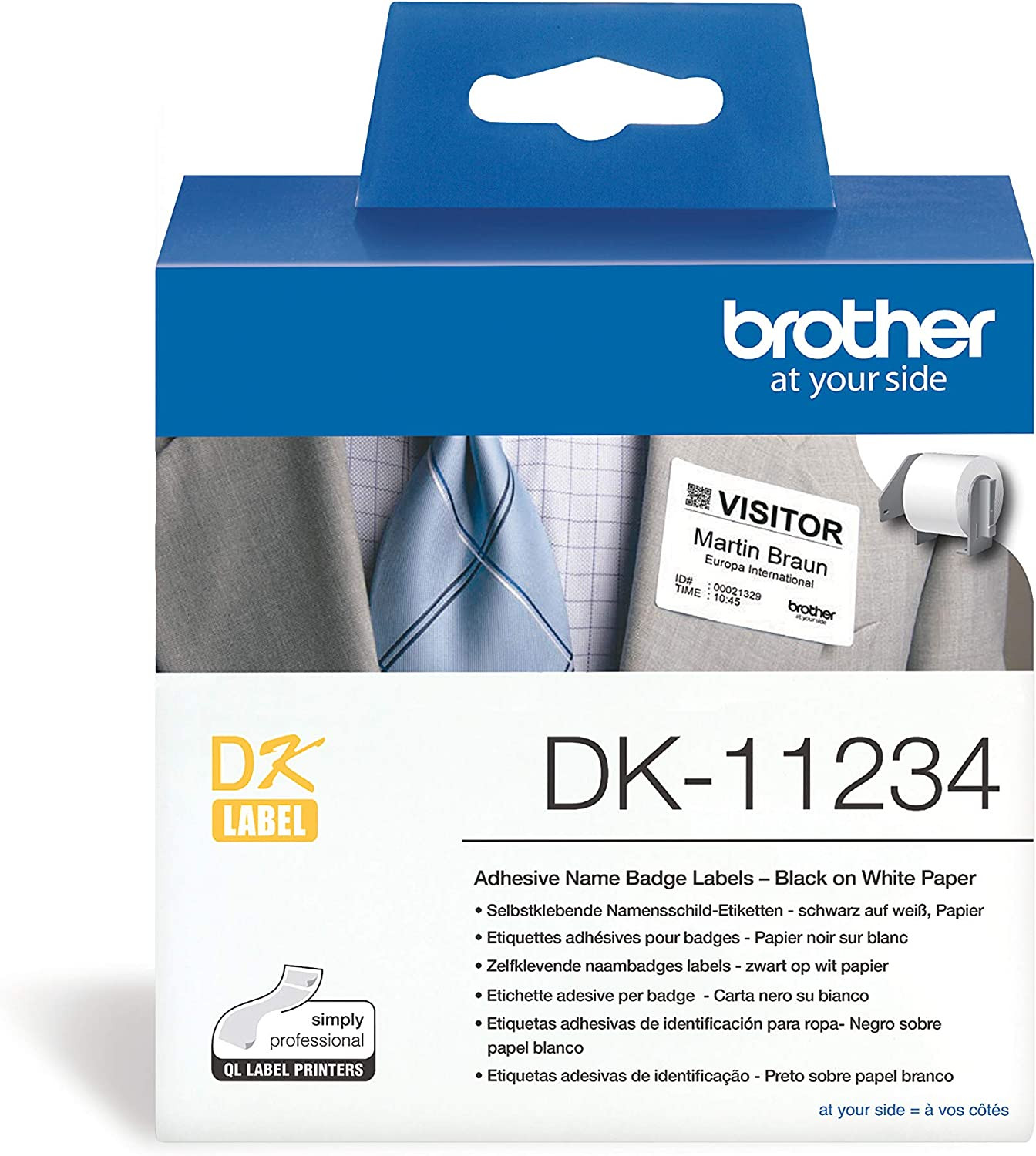 BROTHER DK11234 NameBadge Labe