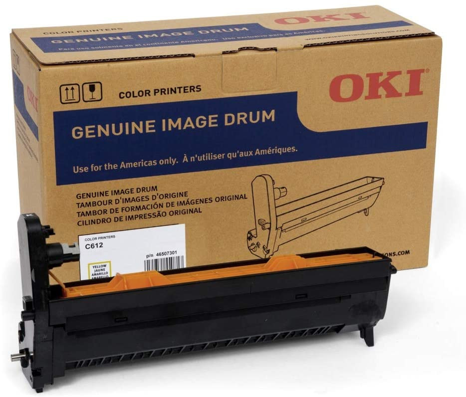 OKI C612 Yellow Drum Unit - D-O612YD shop at AUSTiC 3D Shop