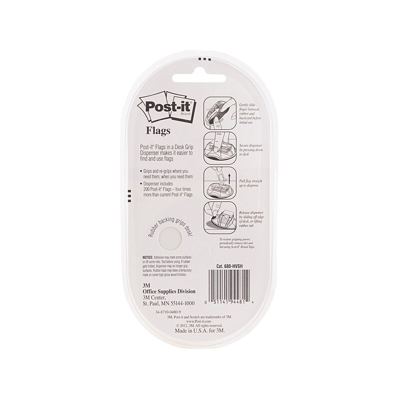 POST-IT Flg 680-HVSH S/H Desk Disp - D-PI70006844362 shop at AUSTiC 3D Shop