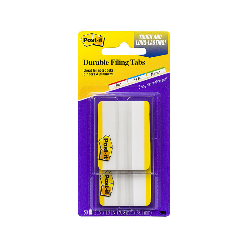 POST-IT Tab 686F-50YW Ylw Pk2 Bag6
