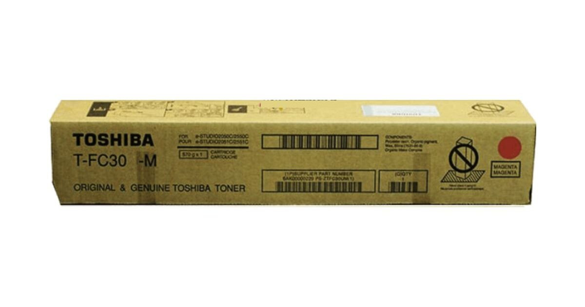 TOSHIBA TFC30 Magenta Toner - D-TFC30M shop at AUSTiC 3D Shop