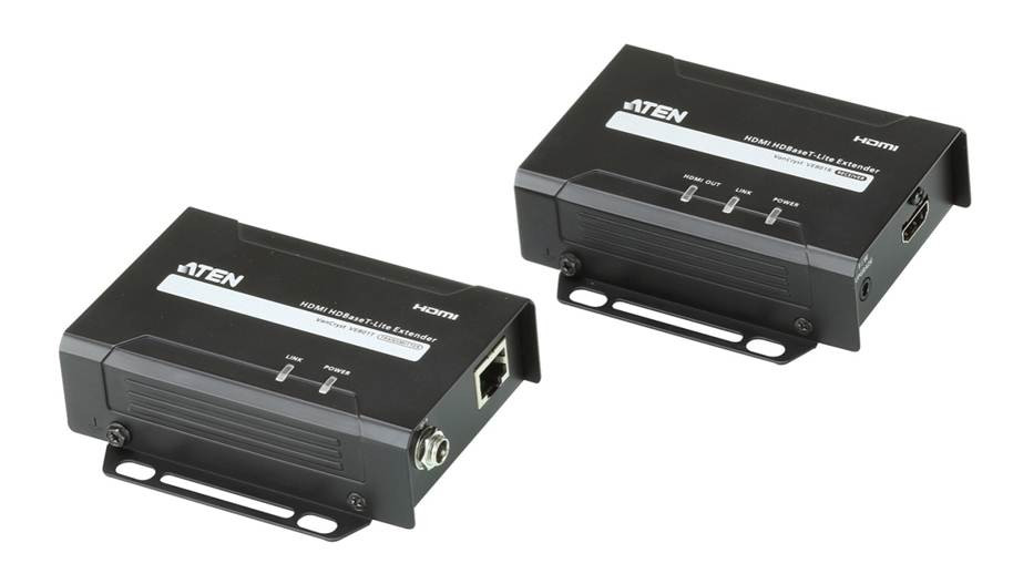 ATEN HDMI HDBaseT-Lite Extender, supports 1080p @ 70m and 4096 x 2160 @ 30 HZ 4:4:4 @ 40m over Cat 6A - L-KVA-VE-801 shop at AUSTiC 3D Shop