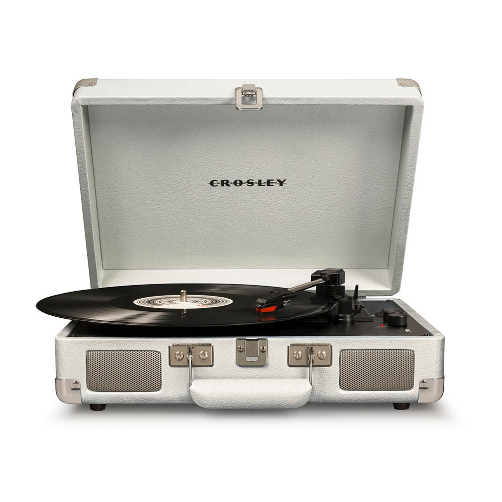 CROSLEY Crosley Cruiser White Sands - Bluetooth Turntable & Record Storage Crate - IW-CR8005FSC-WS4 shop at AUSTiC 3D Shop
