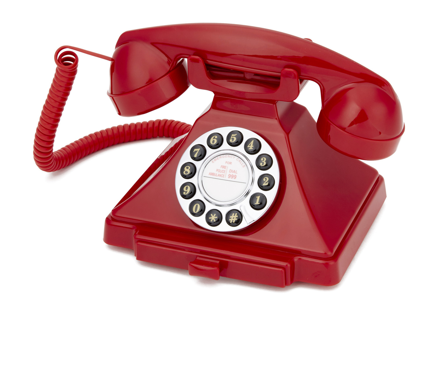 GPO RETRO GPO CARRINGTON TELEPHONE - RED - IW-GPO-CARRI-RED shop at AUSTiC 3D Shop