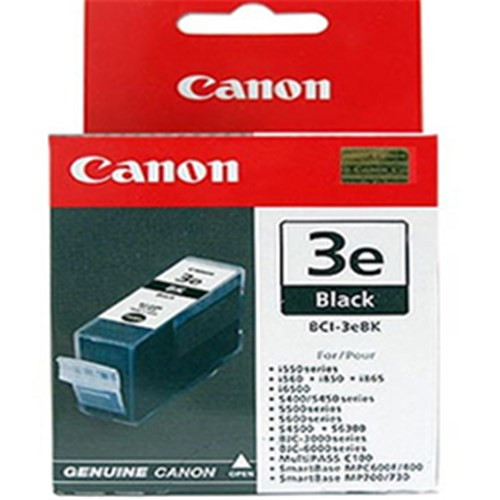 CANON BLK INK; BJC3000/6000/S400 /4500/450