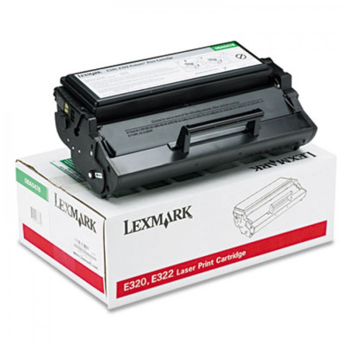 LEXMARK LEXMARK BLACK RETURN PROGRAM TONER YIELD 3000 PAGES FOR E320 E322 E323