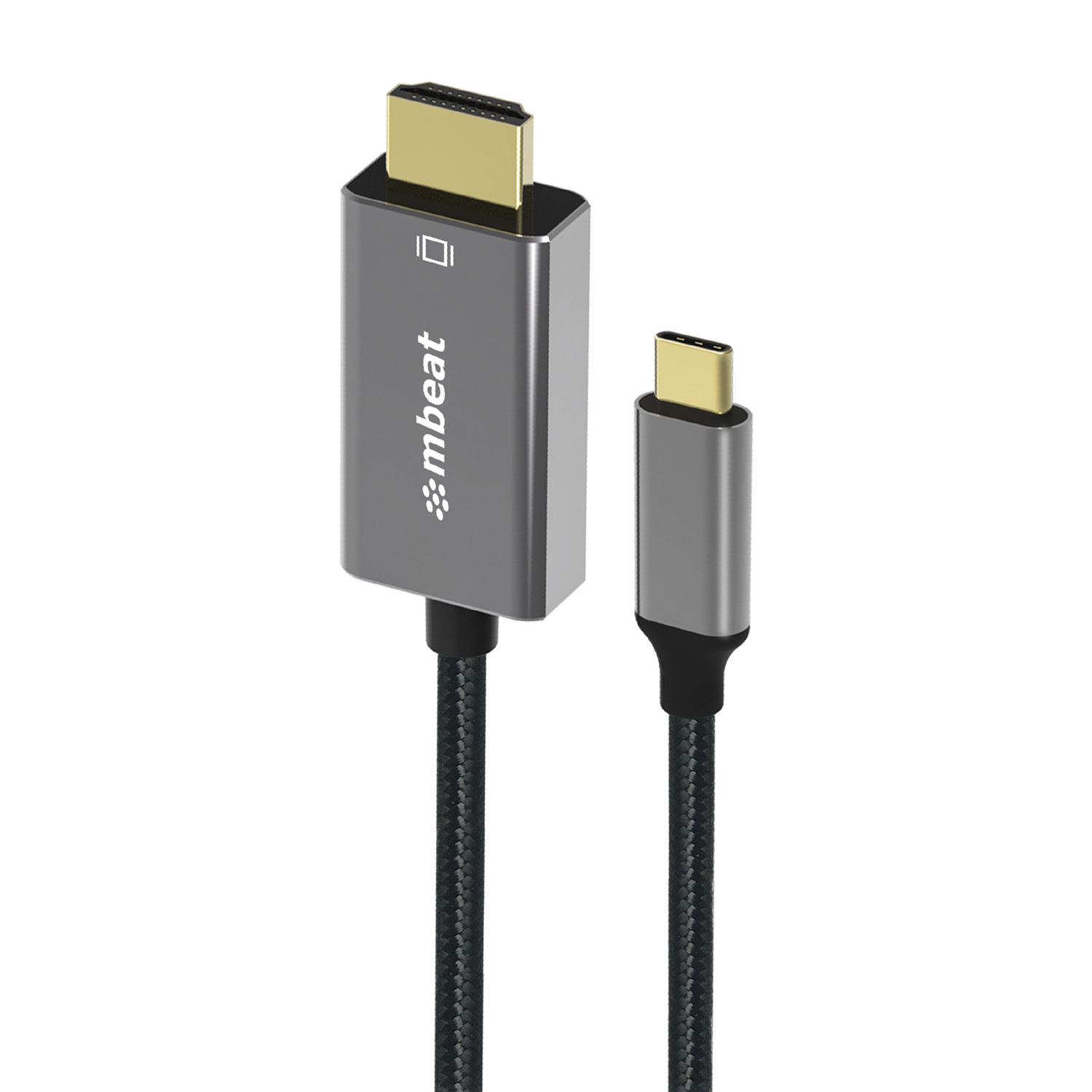 MBEAT Tough Link 1.8m 4K USB-C to HDMI Cable - Extend USB-C Laptop, Tablet or Smartphone Video to HDMI Monitor, Projector, HDTV, 4K@60Hz3840×2160 - L-USMB-XCB-CHD18 shop at AUSTiC 3D Shop
