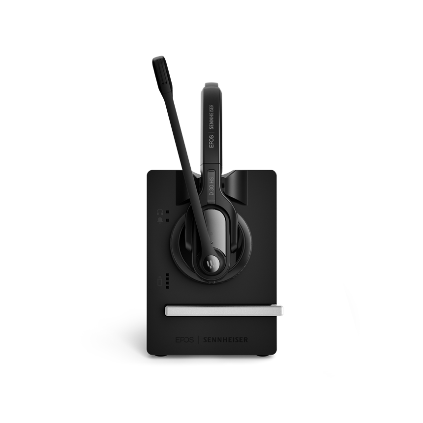 SENNHEISER | Sennheiser IMPACT D30 Phone Dual Wireless Headset, DECT, upto 12 Hours Talk time, Noise cancelling Microphone, Fast Charge, 2 Year Warranty