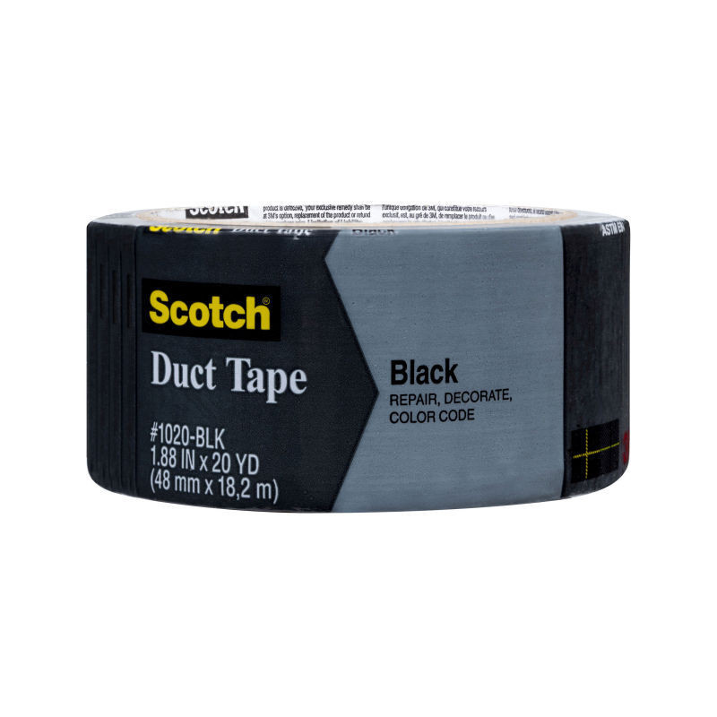 SCOTCH Duct Tape 3920-BK Blk Bx12