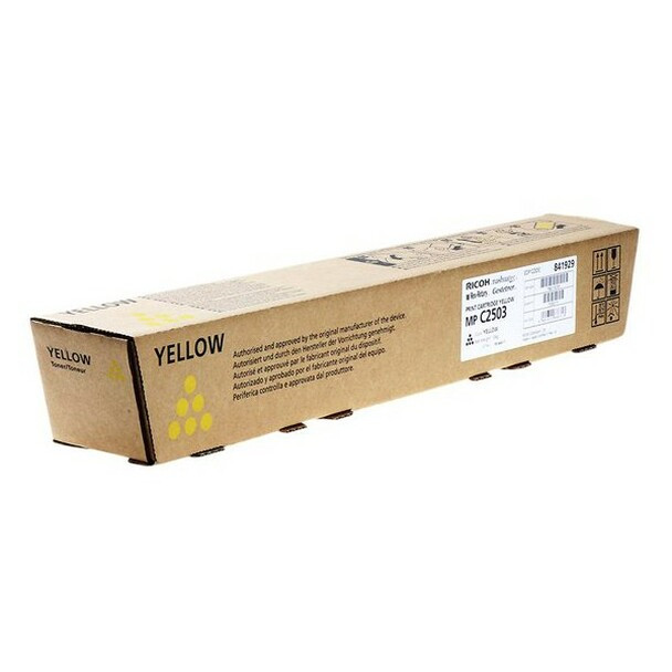 RICOH 841933 841940 MPC2003 MPC2503 YELLOW TONER 9.5K - AL-R841933 shop at AUSTiC 3D Shop