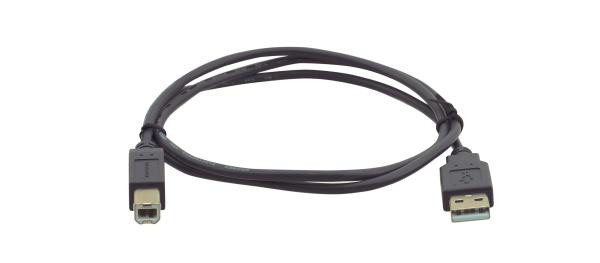 Kramer USB 2.0 A(M) to B(M) Cable-6ft (Standard Cable Assemblies)