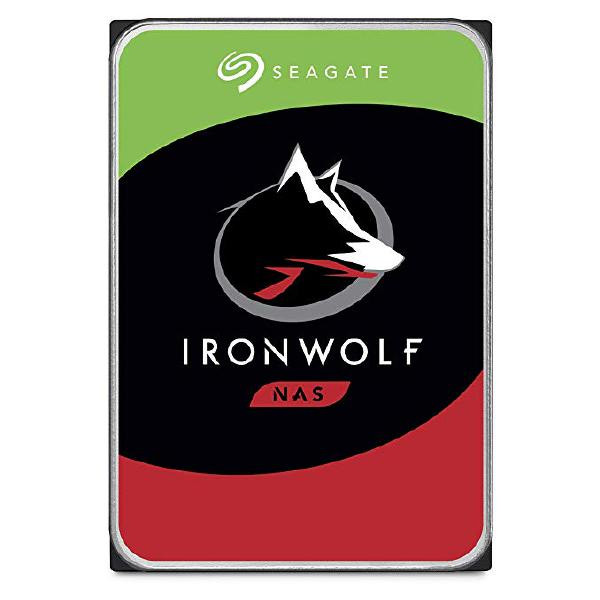 Seagate IronWolf NAS HDD 3.5"; Internal SATA 6TB NAS HDD, 5400 RPM, 3 Year Warranty