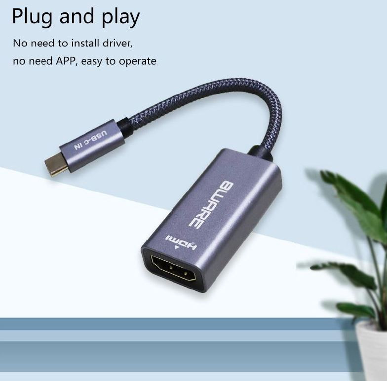 8WARE DisplayPort DP to HDMI Adapter Converter Cable 2m - Male to Male 1080P Gold-Plated for PC/Laptop to HDTVs Projectors Displays Retail box