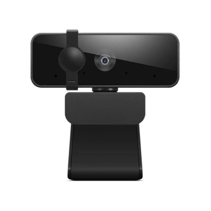lenovo Essential FHD Webcam - 1080P, 2 Stereo Dual-Microphone, 2 Megapixel CMOS, Plug-and-Play, USB Connectivity, 1.8m cable, Supports Tripod