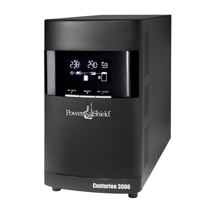 POWERSHIELD Centurion 3000VA True On-Line Tower UPS requires 15amp (PSCE3000)
