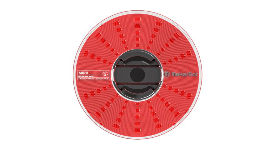 MAKERBOT MAKERBOT METHOD X ABS-R FILAMENT RED 0.65KG1.43LB