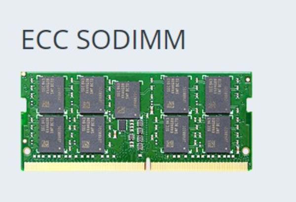 Synology DDR4 ECC Unbuffered SODIMM for DS1621+, DS1821+, RS1221(RP)+