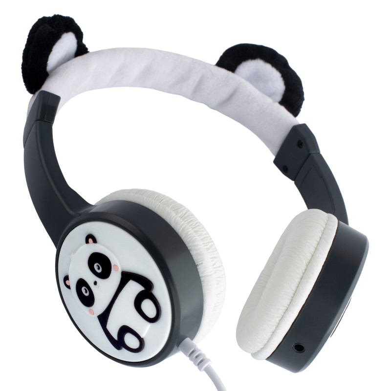 PLANET BUDDIES Furry Headphones Panda