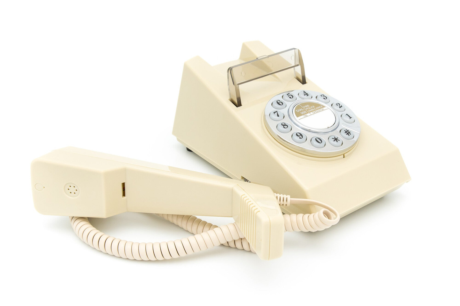 GPO TRIM PHONE PUSH BUTTON - IVORY