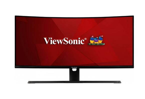 VIEWSONIC 34' VX3418-2KPC 3440x1440, 144Hz, 1500R Ultrawide & Curved, HDR10, Adaptive Sync, 2x HDMI, 2x DP, Speakers, VESA 100x100 Gaming Monitor