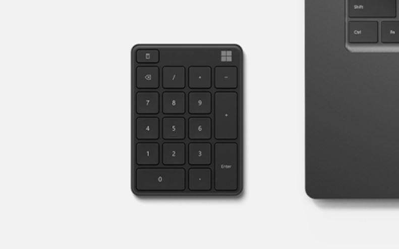 MICROSOFT Bluetooth Number Pad Black 2 -