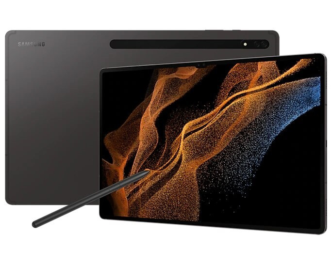 SAMSUNG Galaxy Tab S8 Ultra 5G + Wi-Fi 128GB - Graphite (SM-X906BZAAXSA)*AU STOCK*, 14.6',Octa-Core,8GB/128GB,Wi-Fi 6E, Android 12, S Pen,11200mAh,2YR