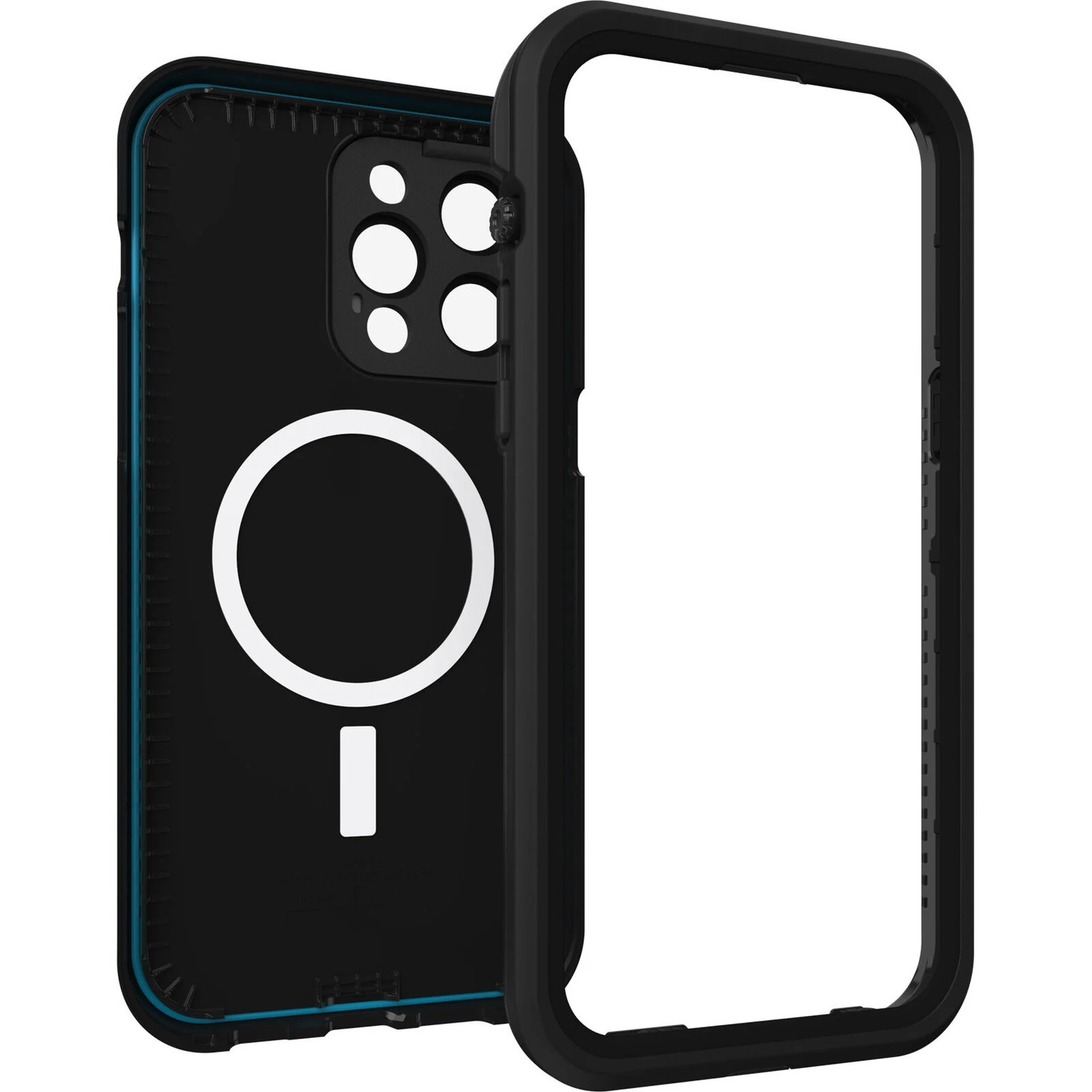 OTTERBOX Apple iPhone 14 Pro Max FRE Series Case for Magsafe - Black (77-90175), 5x Military Standard Drop Protection, WaterProof, 360 Protection