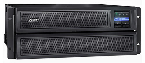 APC Smart-UPS X 2200VA1980W Line Interactive UPS, 4U RMTower, 230V16A Input, 2x IEC C19 & 8x IEC C13 Outlets, Lead Acid Battery, Short Depth