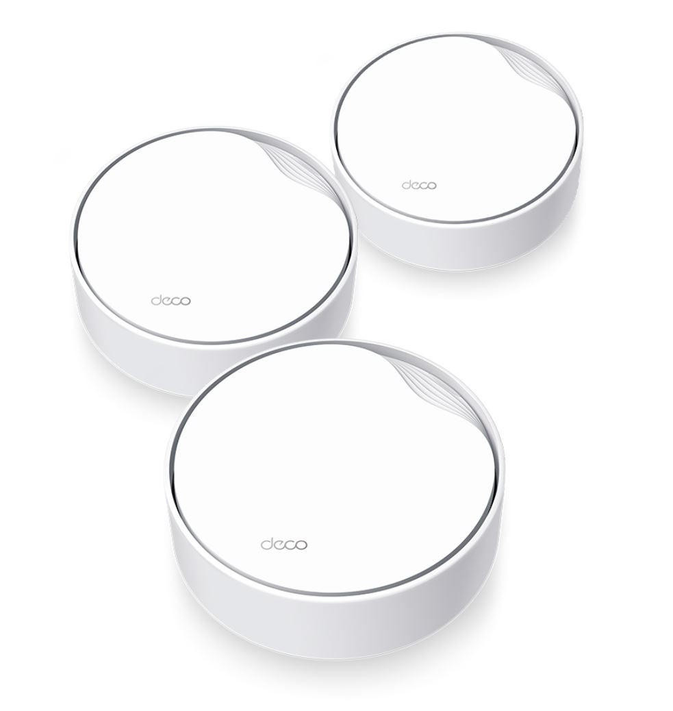TP-LINK Deco X50-PoE(3-pack) AX3000 Whole Home Mesh WiFi 6 System with PoE