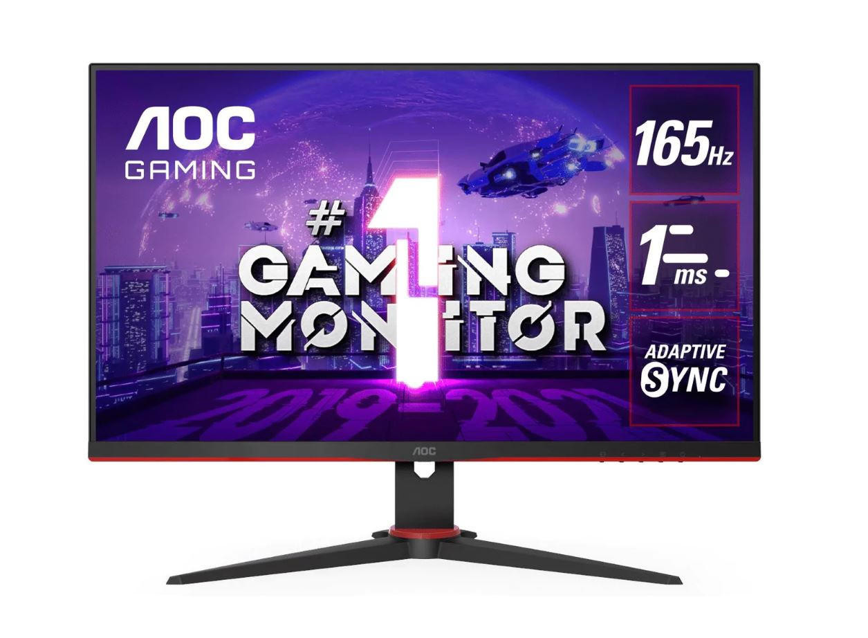 AOC 23.8' 24G2SE 165hz, 1ms HDR Mode, AdaptiveSync VA, 350 Cdm2, HDMI 1.4, Display Port 1.4. Gaming Monitor