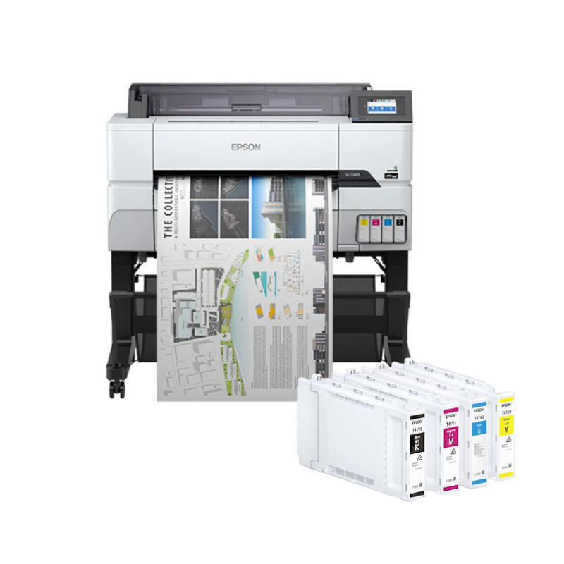 EPSON SCT3465 Large Format Printer & E41V Inks