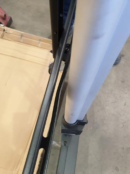 GILKON NQR - Gilkon FP7 v3 Mobile Trolley- Flat Screen Lift Mobile (Motorised) - VESA 800 x 400, Max 120kgs - ***Minor dent as pictured near the actuator ***
